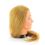Голова-манекен учебная "блондинка" для парикмахеров DEWAL M-4151XL-408