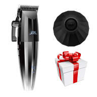 Профессиональная аккумуляторно-сетевая машинка для стрижки волос jRL Professional 2020C + зарядная база В ПОДАРОК